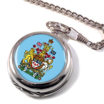 Canada Coat of Arms Pocket Watch