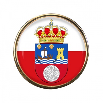 Cantabria (Spain) Round Pin Badge