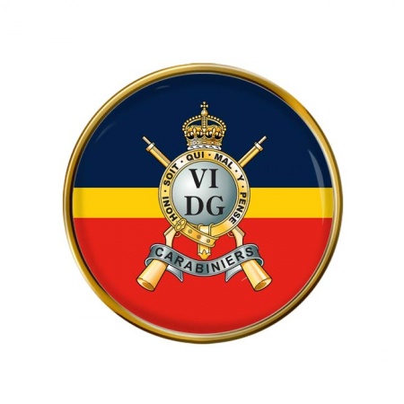 Carabiniers 6th Dragoon Guards, British Army Pin Badge