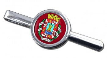 Cartagena (Spain) Round Tie Clip