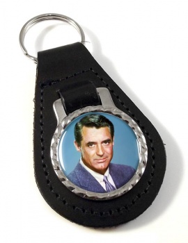 Cary Grant Leather Key Fob