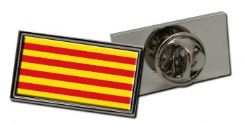 Catalonia Cataluna (Spain) Flag Pin Badge