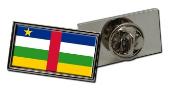 Central African Republic Flag Pin Badge