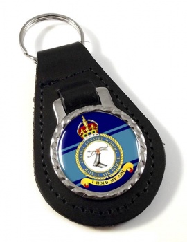 Central Gunnery School (Royal Air Force) Leather Key Fob