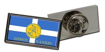 Chania (Greece) Flag Pin Badge