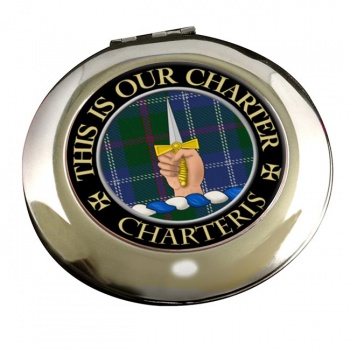 Charteris Scottish Clan Chrome Mirror