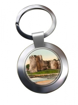 Chepstow Castle Chrome Key Ring