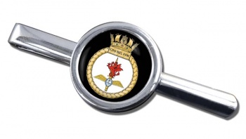 Commando Helicopter Force Royal Marines Round Tie Clip