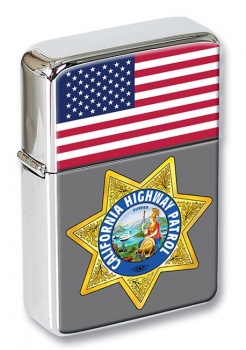 California Highway Patrol Flip Top Lighter