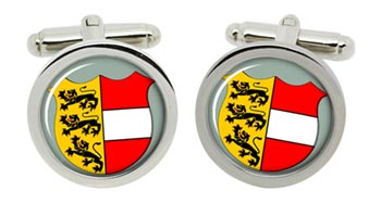 Carinthia Karnten, Austria Cufflinks in Chrome Box