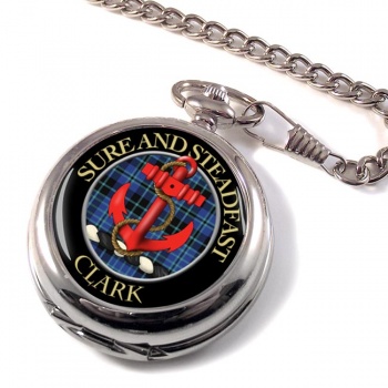 Clark anchor Scottish Clan Pocket Watch