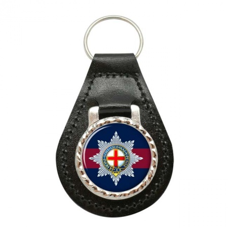 Coldstream Guards, British Army Leather Key Fob