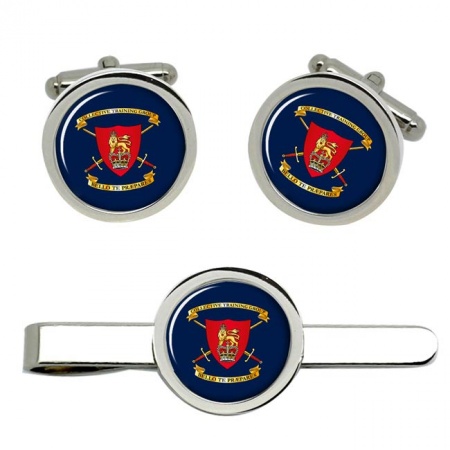 Collective Training Group, British Army Cufflinks and Tie Clip Set