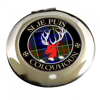 Colquhoun Scottish Clan Chrome Mirror