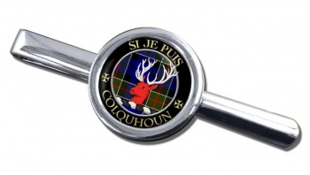 Colquhoun Scottish Clan Round Tie Clip