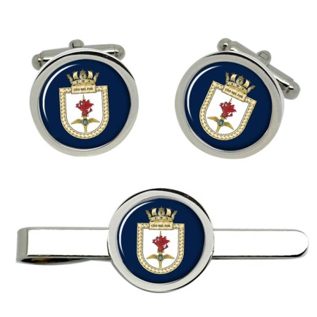 Commando Helicopter Force CHF, Royal Navy Cufflink and Tie Clip Set