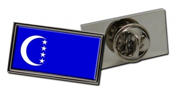 Grande Comore Ngazidja Flag Pin Badge