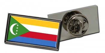 Comoros Flag Pin Badge