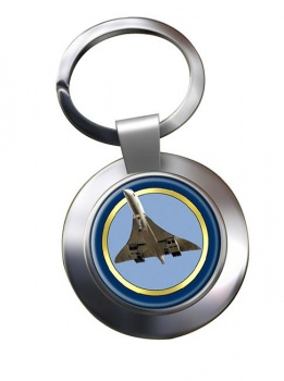 Aerospatiale-BAC Concorde Chrome Key Ring