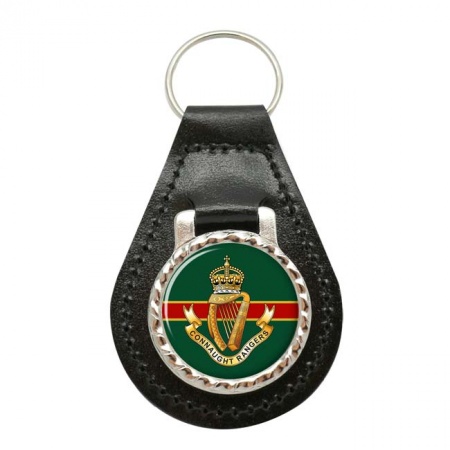 Connaught Rangers, British Army Leather Key Fob