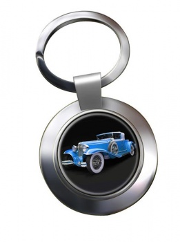 1929 Cord Cabriolet Chrome Key Ring