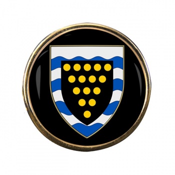 Cornwall (England) Round Pin Badge
