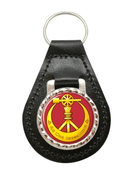 Corps of Engineers (Ireland) Leather Key Fob