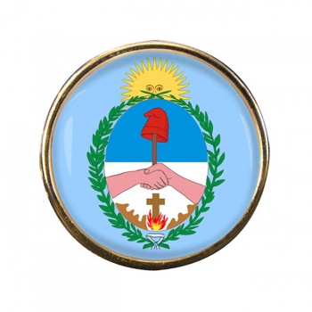 Argentine Corrientes Round Pin Badge