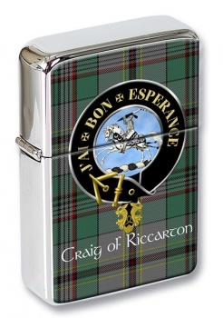 Craig French Scottish Clan Flip Top Lighter