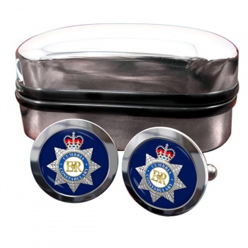 Cumbria Constabulary Round Cufflinks