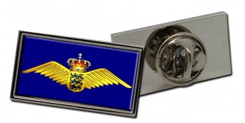 Royal Danish Air Force (Kongelige Danske Flyvevåbnet) Rectangle Pin Badge