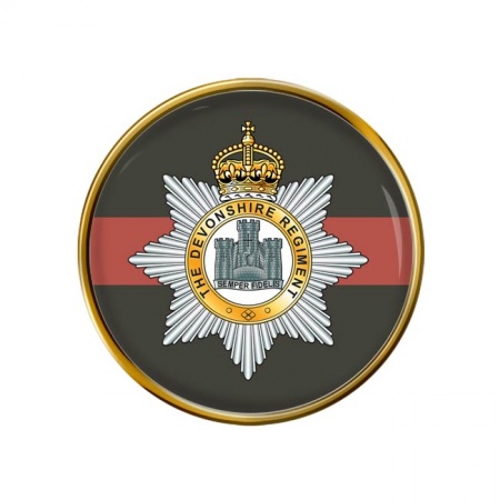 Devonshire Regiment, British Army Pin Badge