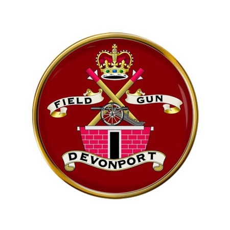 Devonport Royal Navy Field Gun Crew, Royal Navy Pin Badge