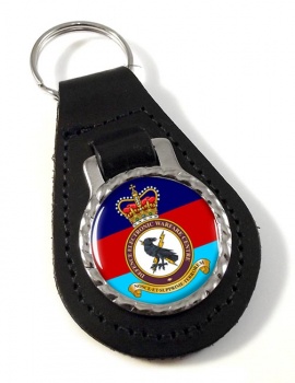 Defence Electronic Warfare Centre Leather Key Fob