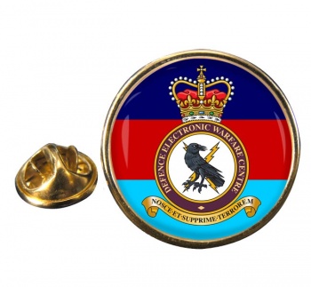 Defence Electronic Warfare Centre Round Pin Badge