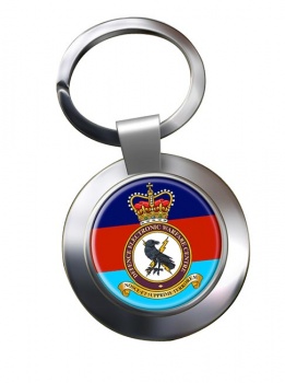 Defence Electronic Warfare Centre Chrome Key Ring
