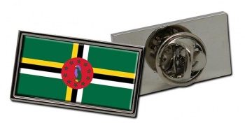 Dominica Flag Pin Badge