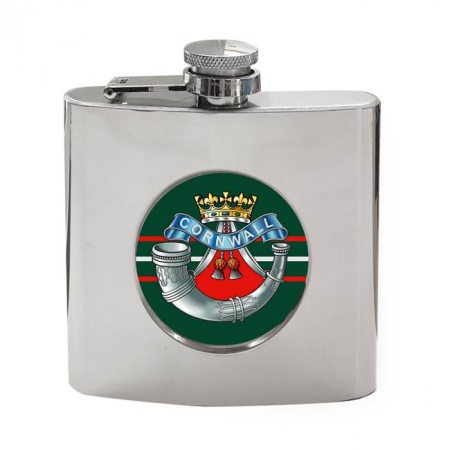 Duke of Cornwall's Light Infantry (DCLI), British Army Hip Flask