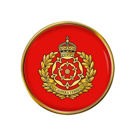 Duke of Lancaster's Regiment, British Army CR Pin Badge