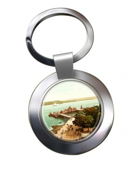 Dunnoon Pier Chrome Key Ring