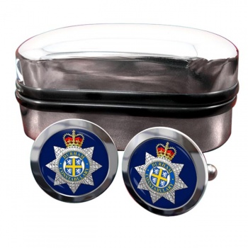 Durham Constabulary Round Cufflinks