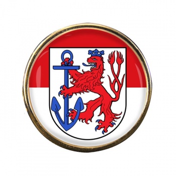 Dusseldorf (Germany) Round Pin Badge