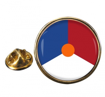 Royal Netherlands Air Force Roundel (Koninklijke Luchtmacht) Round Pin Badge