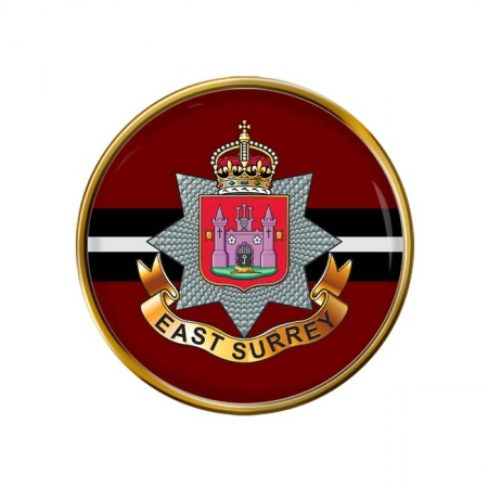 East Surrey Regiment, British Army Pin Badge