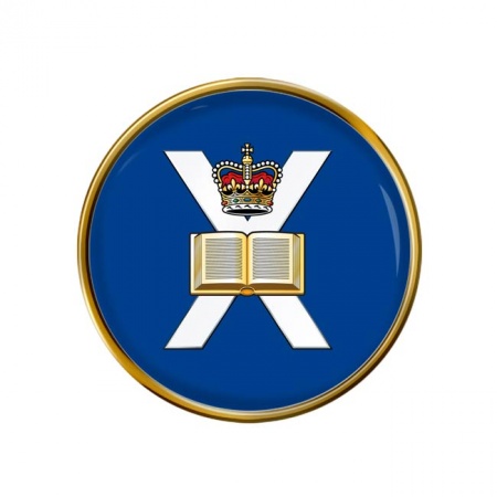 Edinburgh University Officers' Training Corps UOTC, British Army ER Pin Badge