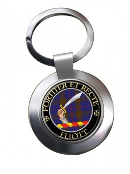 Eliott Scottish Clan Chrome Key Ring