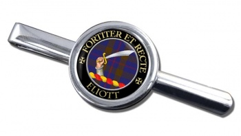 Eliott Scottish Clan Round Tie Clip