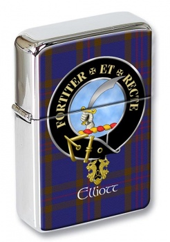 Elliott Scottish Clan Flip Top Lighter