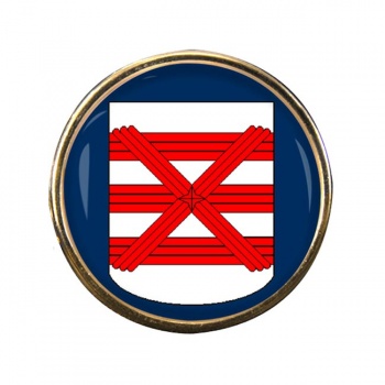 Enschede (Netherlands) Round Pin Badge