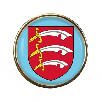 Essex (England) Round Pin Badge